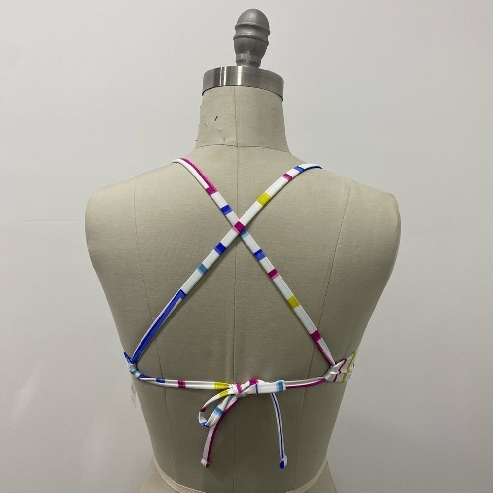 Women’s Light Lift Square Neck Bralette Bikini Top Shade & Shore™ Multi Size 34B - Picture 3 of 11